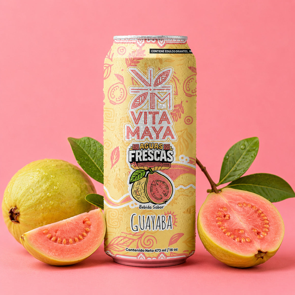 24 Pack Agua Fresca 100% natural mix de sabores
