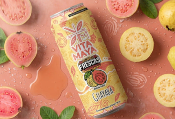 24 Pack Agua Fresca 100% natural sabor guayaba