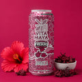 12 Pack Agua Fresca 100% natural sabor jamaica