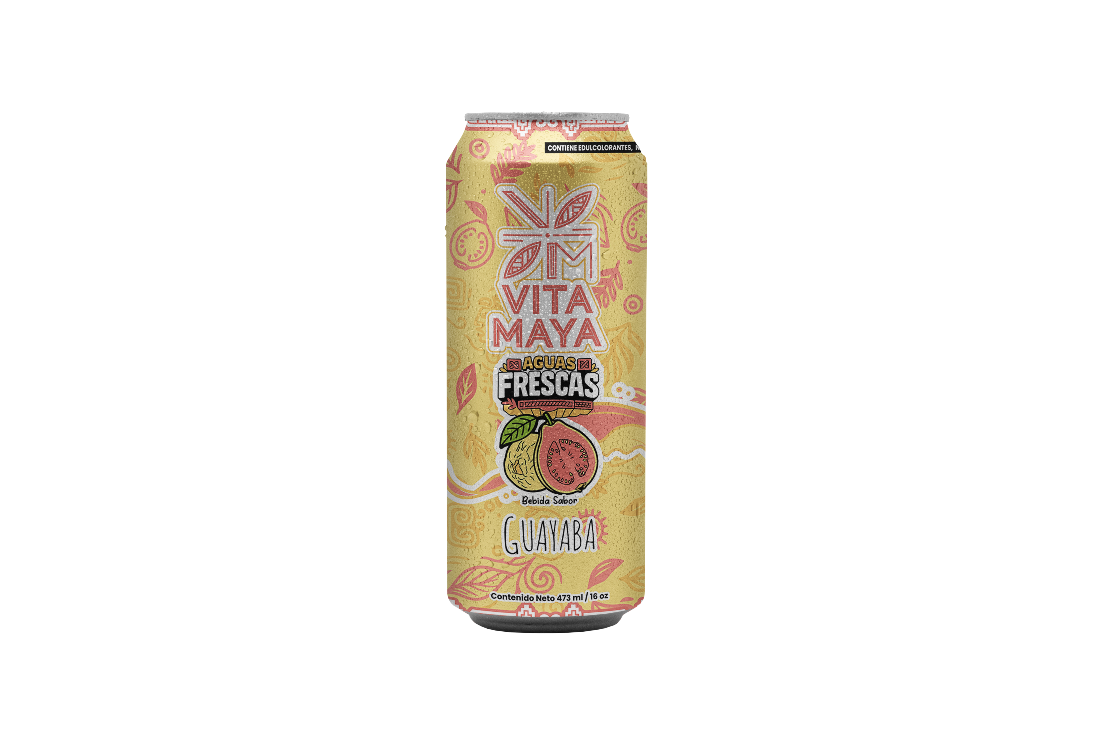 24 Pack Agua Fresca 100% natural sabor guayaba