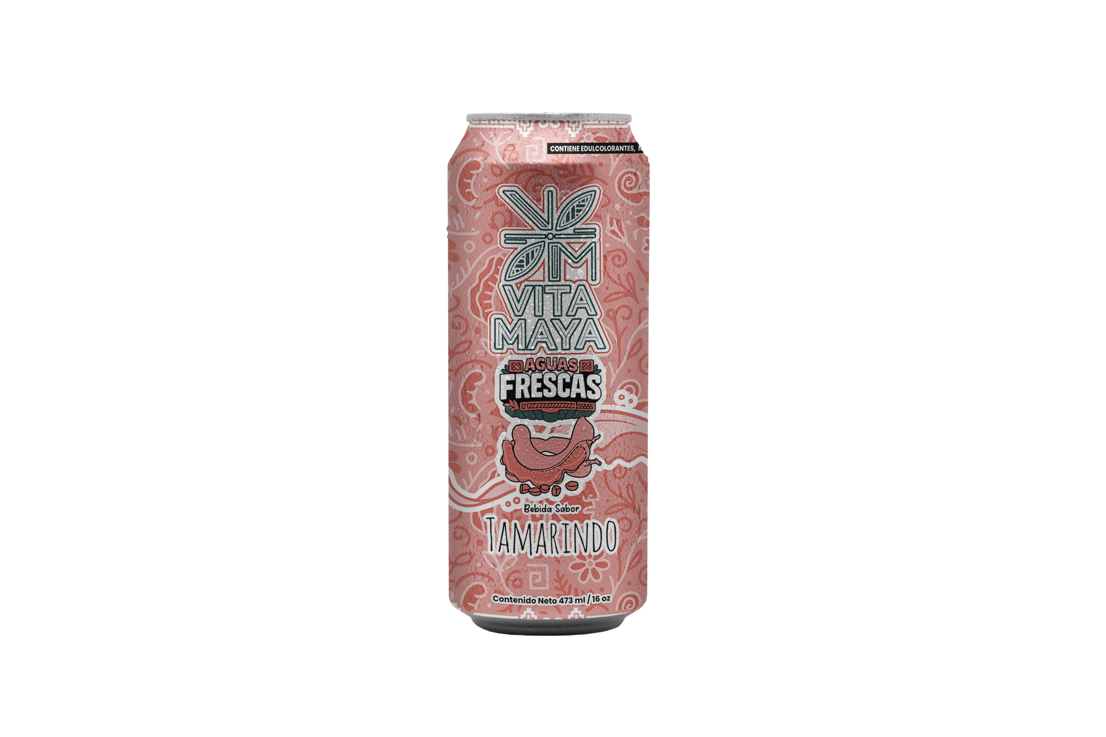12 Pack Agua Fresca 100% natural sabor tamarindo